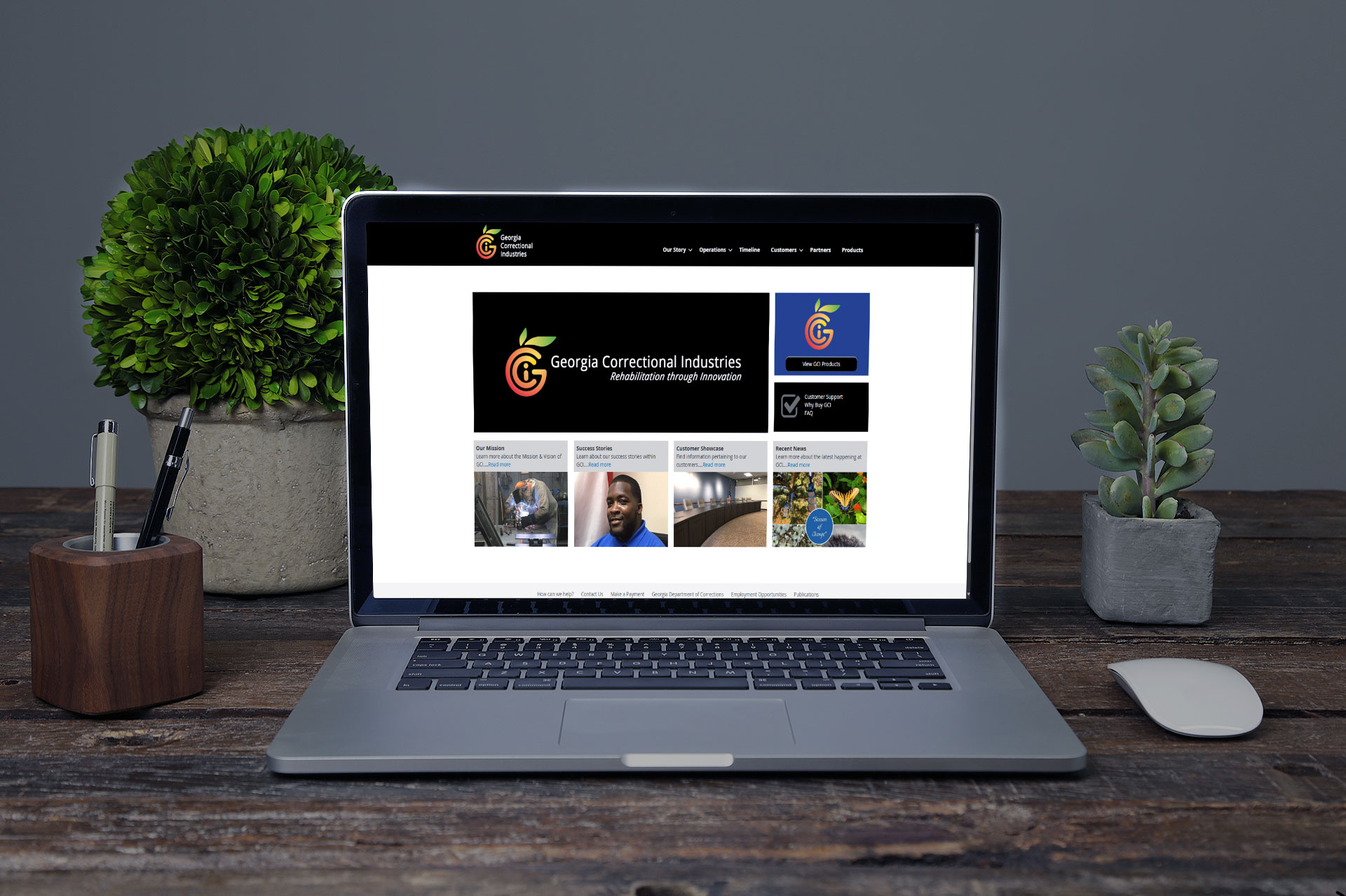 Team meeting sketching a new brand identity