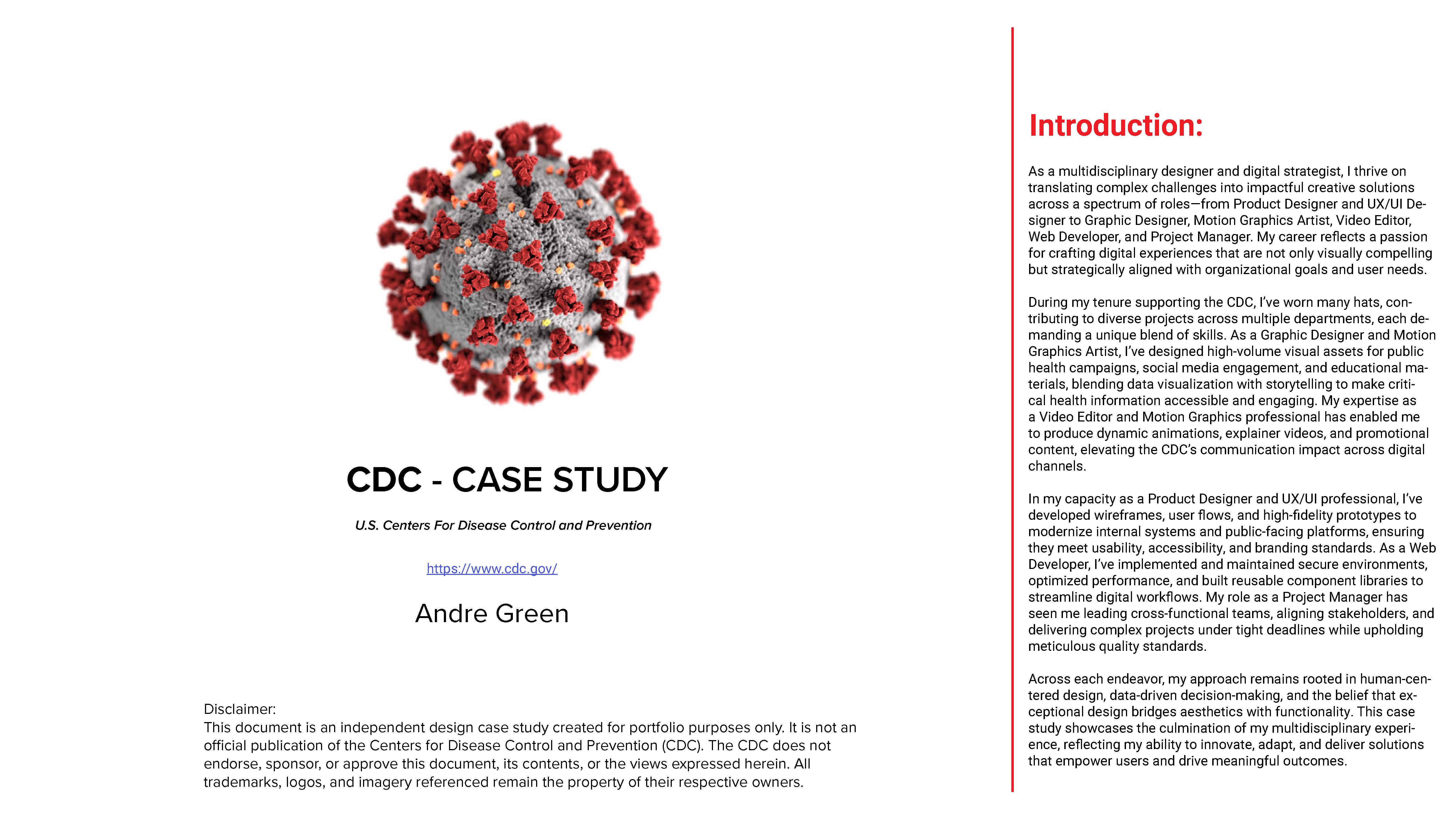 CDC Case Study cover